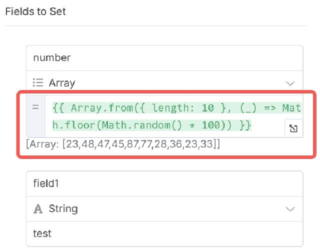 n8n expression sample